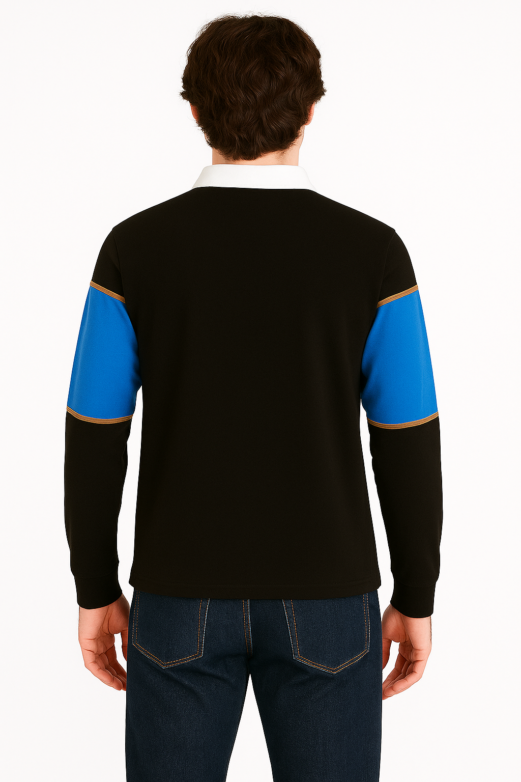 Buzo Polo Para Hombre Aero Guys Polo Other Dark Black PEANUTS0141