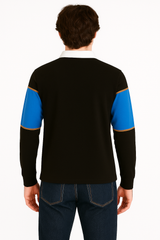 Buzo Polo Para Hombre Aero Guys Polo Other Dark Black PEANUTS0141