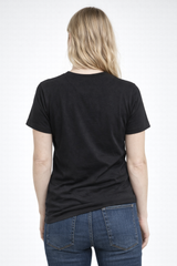 Camiseta Para Mujer Aero Graphic Level 2 Dark Black 3924