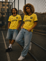 Camiseta Para Hombre Aero Guys Fashion Graphics Ecuador Yellow MUNDI3479