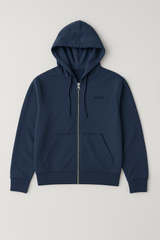 Buzo Para Hombre Aero Guys Full Zip Hoodies Cadet Navy 5018