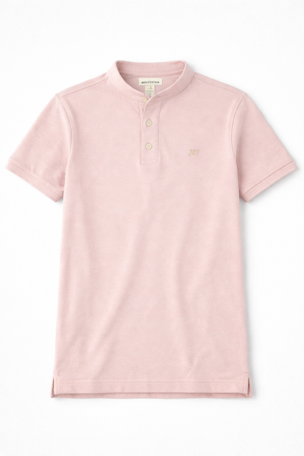 Camiseta Polo Aero Guys SS Henley Primrose Pink 9453