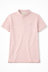 Camiseta Polo Aero Guys SS Henley Primrose Pink 9453