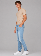 Jean Para Hombre Aero Guys Slim Straight Light Wash 9324