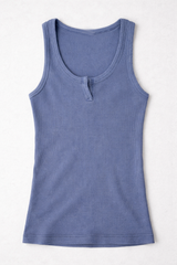 Top Para Mujer Aero Fashion Bare Solid Cadet Navy 1559