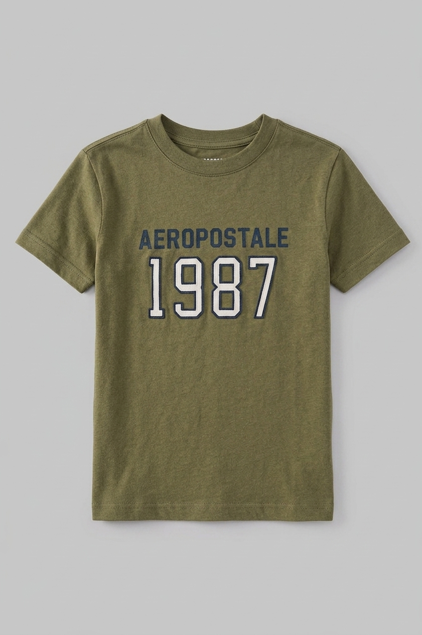 Camiseta de manga corta Kids Aero B Level 2 SS Olivine 6842