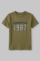 Camiseta de manga corta Kids Aero B Level 2 SS Olivine 6842