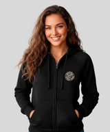 Buzo Para Mujer Aero Girls Fleece Pop Over Dar Black 3808