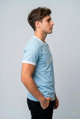 Camiseta Para Hombre Aero Guys Fashion Graphics Argentina Al Kentucky Blue MUNDI3480
