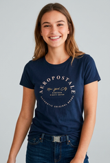 Camiseta para Mujer Aero Graphic Level 2 Cadet Navy 6945