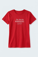 Camiseta para Mujer Aero Graphic Level 1 Poppy Red 3814