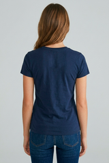 Camiseta para Mujer Aero Graphic Level 2 Cadet Navy 6945