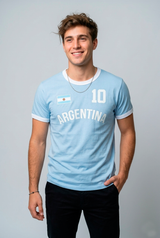 Camiseta Para Hombre Aero Guys Fashion Graphics Argentina Al Kentucky Blue MUNDI3480