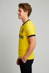 Camiseta Para Hombre Aero Guys Fashion Graphics Ecuador Yellow MUNDI3479