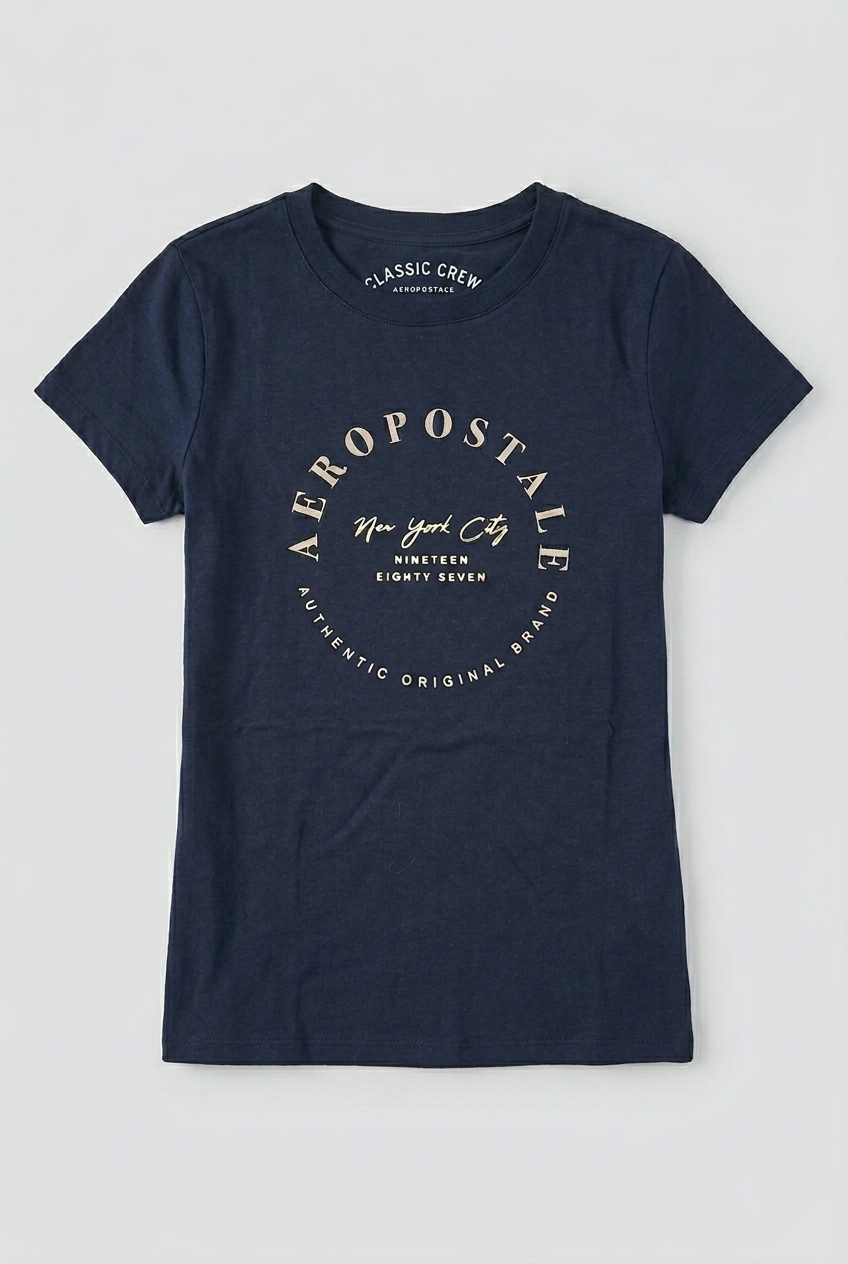 Camiseta para Mujer Aero Graphic Level 2 Cadet Navy 6945