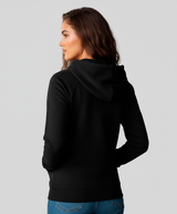 Buzo Para Mujer Aero Girls Fleece Pop Over Dar Black 3808