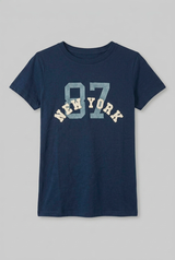 Camiseta para Mujer Aero Graphic Level 2 Cadet Navy 7149