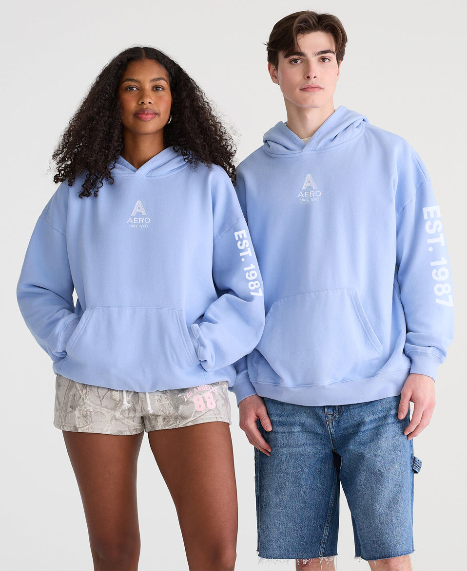 Buzo Para Hombre Aero Guys Popover Hoodies Kentucky Blue 7335