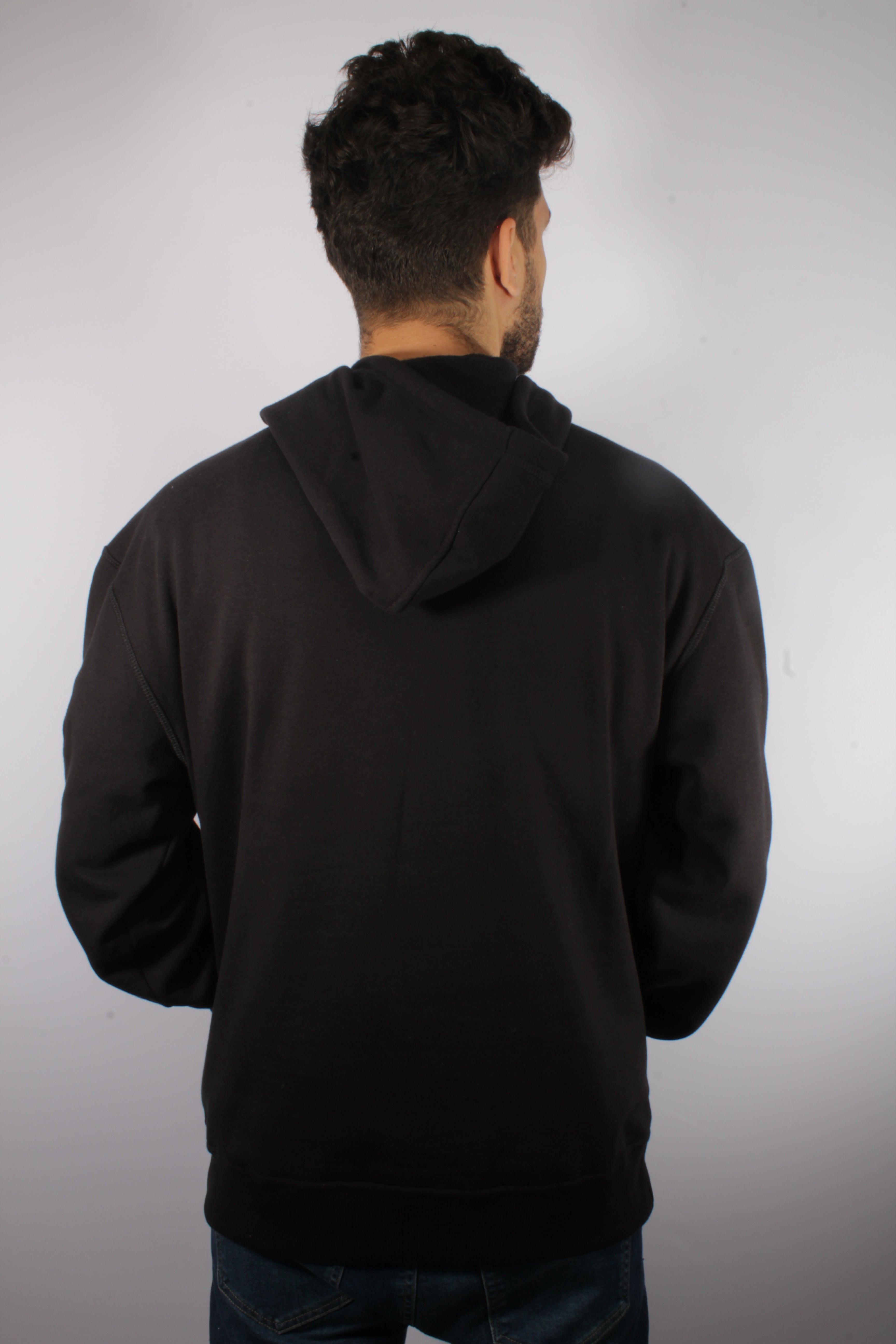 Buzo Aero Guys Popover Hoodies Dark Black 4602