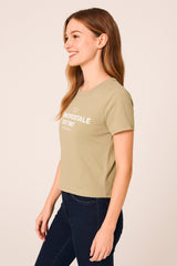 Camiseta Para Mujer Aero Graphic Level 1 Surf Spray 7084