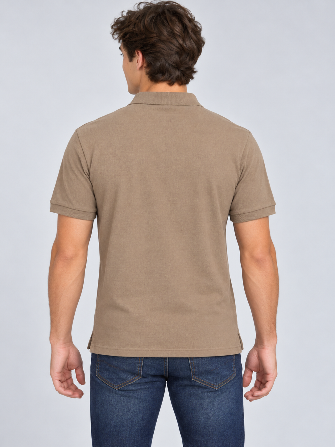 Camiseta Polo Para Hombre Aero Guys SS Solid Polo Irish Cream 7907