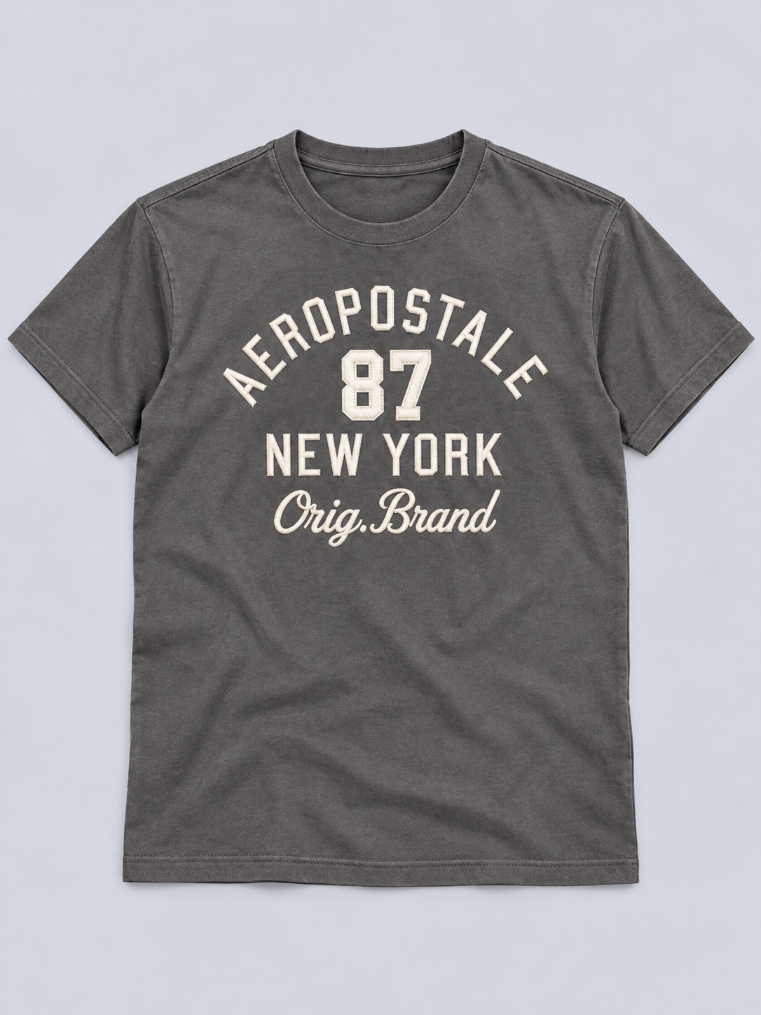 Camiseta Para Hombre Aero Level 2 Graphic Tees Smoked Pearl 6295