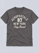 Camiseta Para Hombre Aero Level 2 Graphic Tees Smoked Pearl 6295