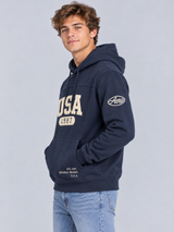 Buzo Para Hombre Aero Guys Fleece Other Cadet Navy 3670