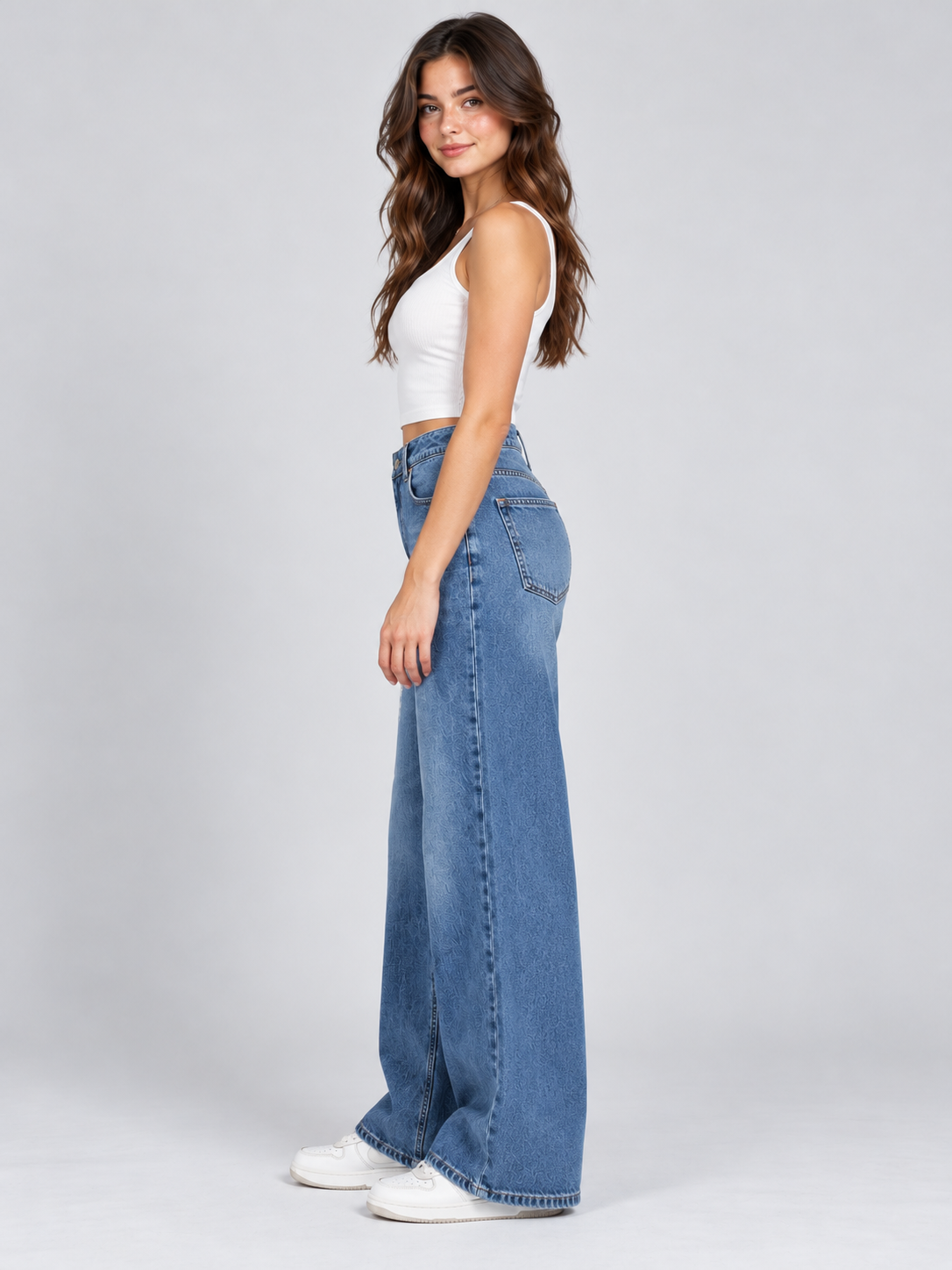 Jean Para Mujer Aero Girls Denin Fashion Medium Wash 3822