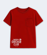 Camiseta de manga corta Kids Boys Aero B LS Level 2 Graphic Tango Red PEANUTS5075