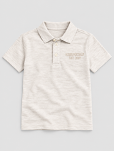 Camiseta Polo Manga Corta Aero Kids B Solid Polo Egret 1107