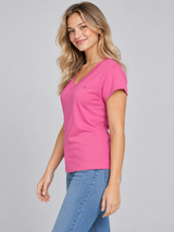Camiseta Para Mujer Aero Girls Solid SS Azalea Pink 6505