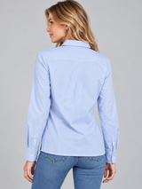 Camisa Para Mujer Aero L/s Fashion Kentucky Blue 3040