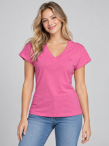 Camiseta Para Mujer Aero Girls Solid SS Azalea Pink 6505
