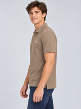 Camiseta Polo Para Hombre Aero Guys SS Solid Polo Irish Cream 7907