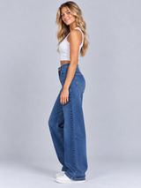 Jean Para Mujer Aero Girls Medium Wash 3822