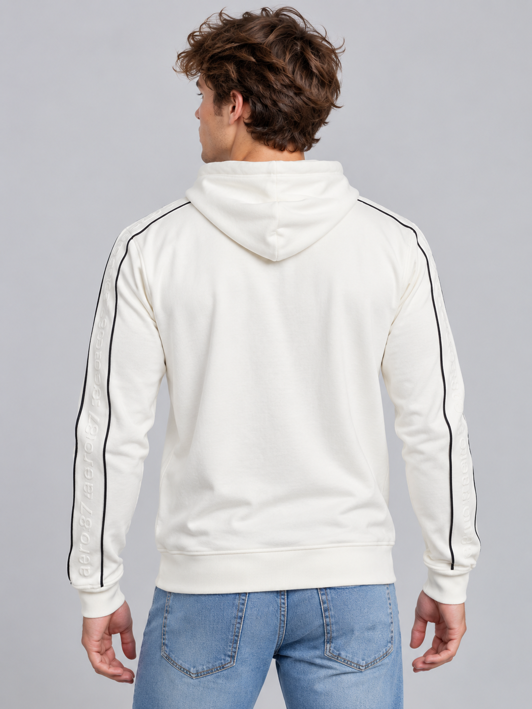 Buzo Para Hombre Aero Guys Full Zip Hoodies Birch 3830