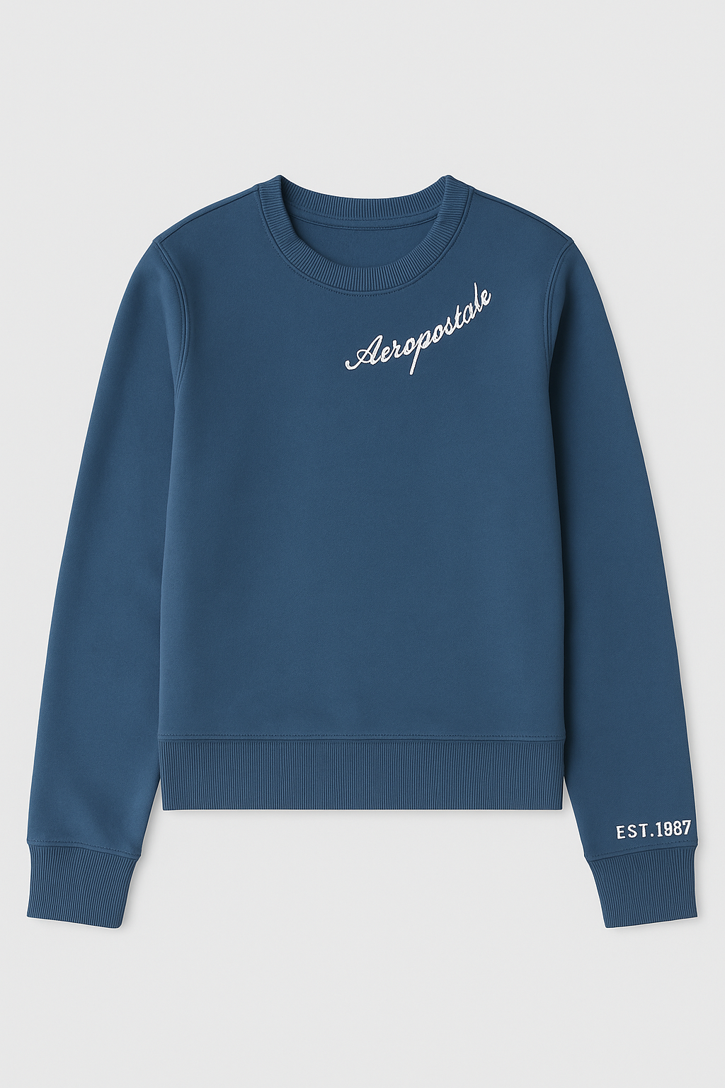 Buzo Para Mujer Aero Girls Fleece Crew Celestial 3807