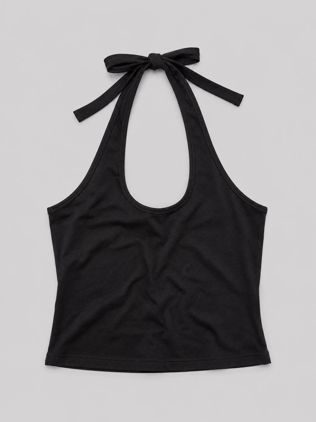 Top Para Mujer Aero Fashion Bare Solid Dark Black 1414