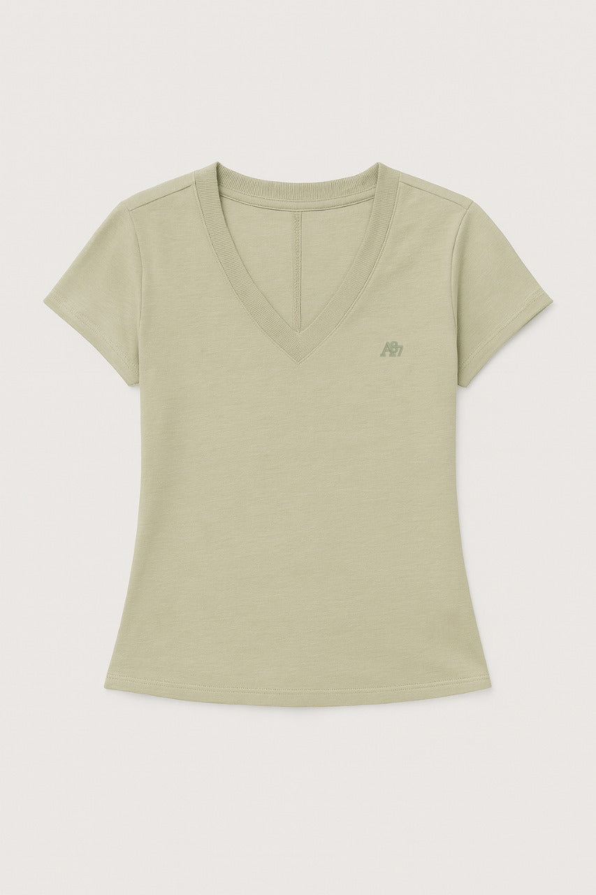 Camiseta Para Mujer Aero Girls Solid SS Surf Spray 6505