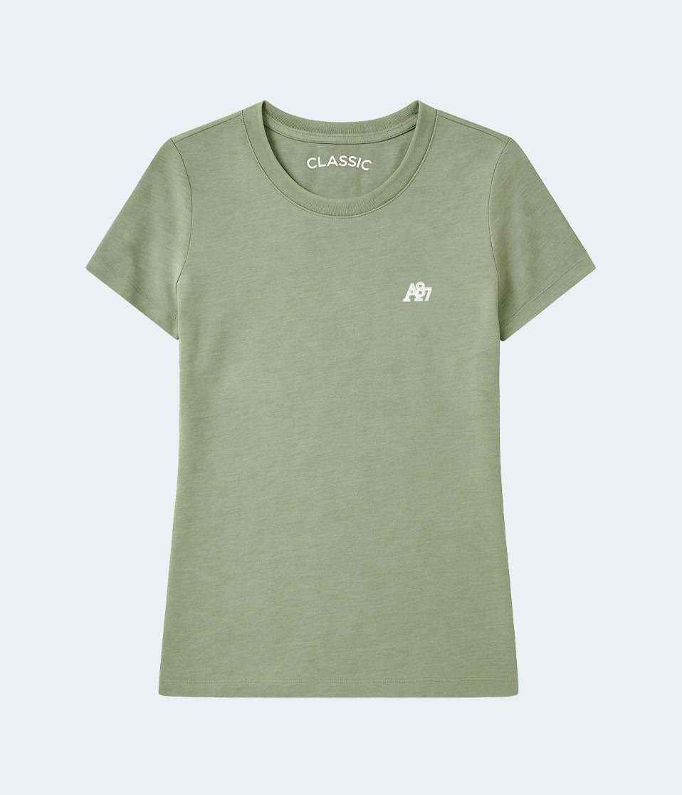 Camiseta Para Mujer Aero Girls Solid SS Surf Spray 4204