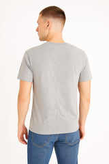 Camiseta Para Hombre Aero Level 2 Graphic Tees Lightest Heather Grey 6123