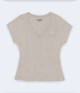 Camiseta Para Mujer Aero Girls Solid Egret 6505