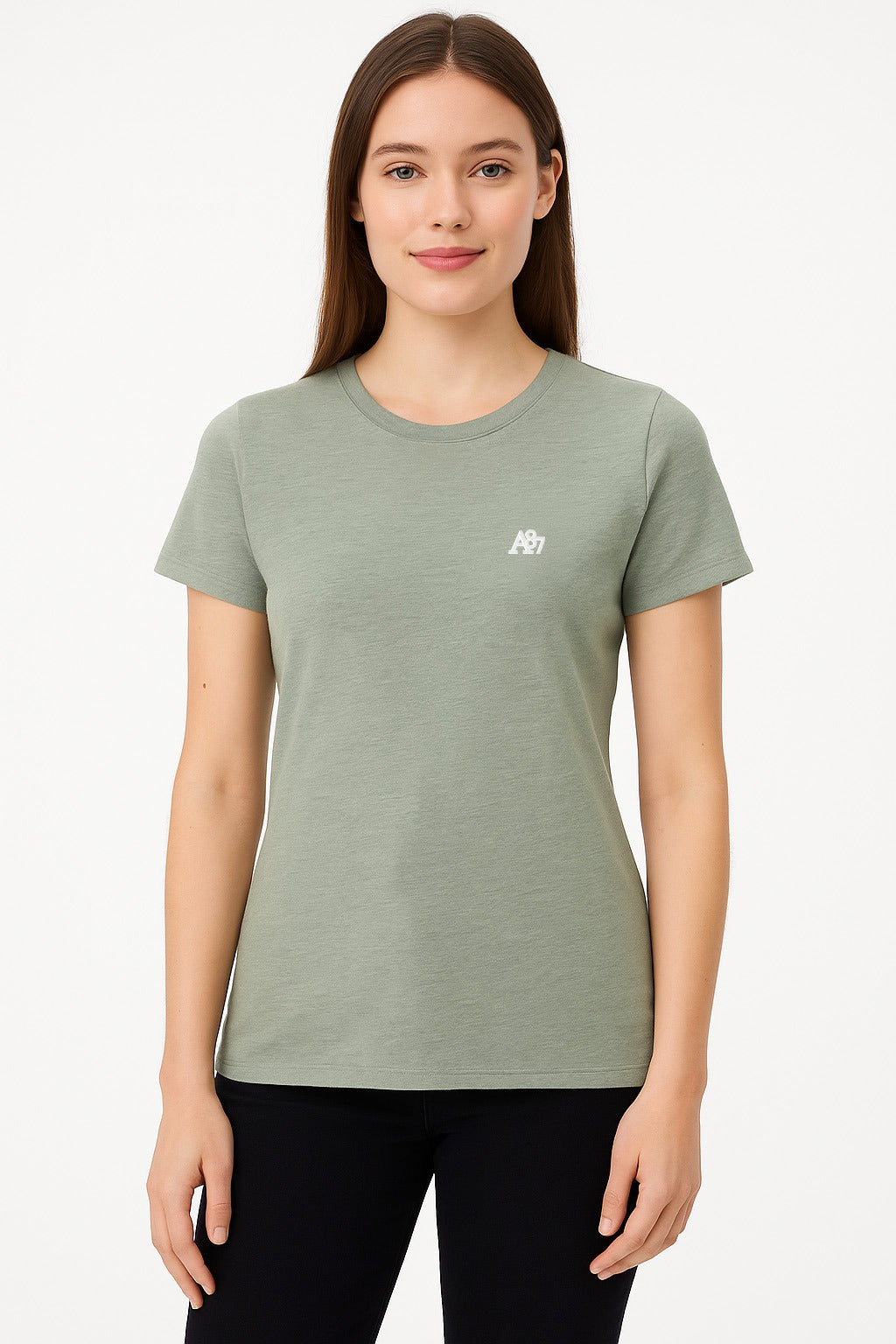 Camiseta Para Mujer Aero Girls Solid SS Surf Spray 4204