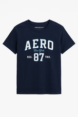 Camiseta Para Hombre Aero Graphic Level 1 Cadet Navy 5837