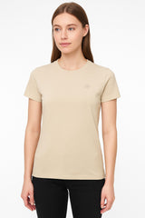 Camiseta Para Mujer Aero Girls Solid SS Egret 4204