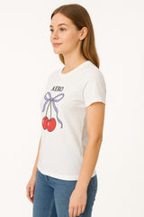 Camiseta Para Mujer Aero Graphic Level 1 Birch 6926