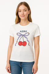 Camiseta Para Mujer Aero Graphic Level 1 Birch 6926