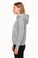 Buzo Para Mujer Aero Girls Fleece Pop Over Light Heather Grey 3764
