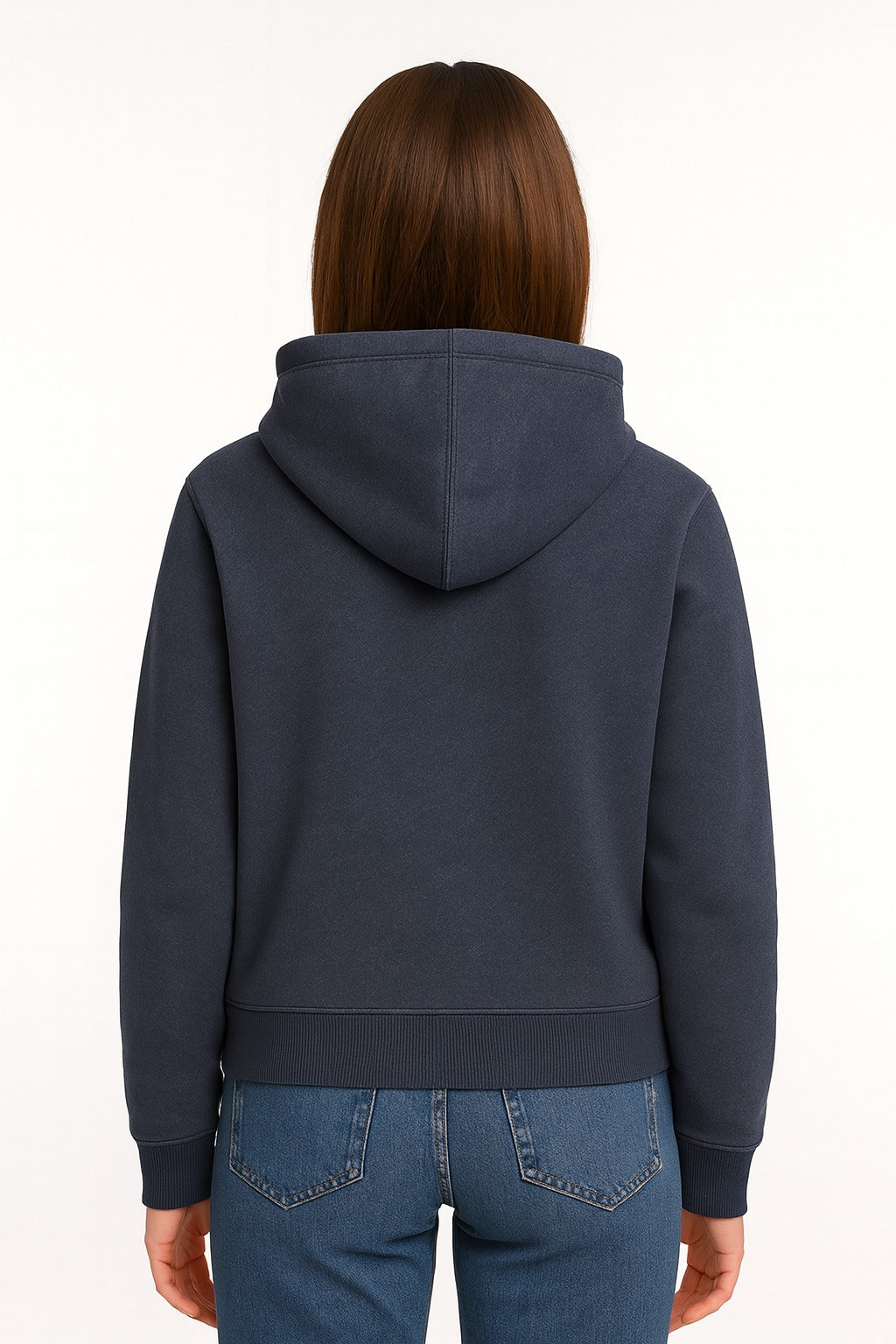 Buzo Para Mujer Aero Girls Fleece Pop Over Cadet Navy 3764